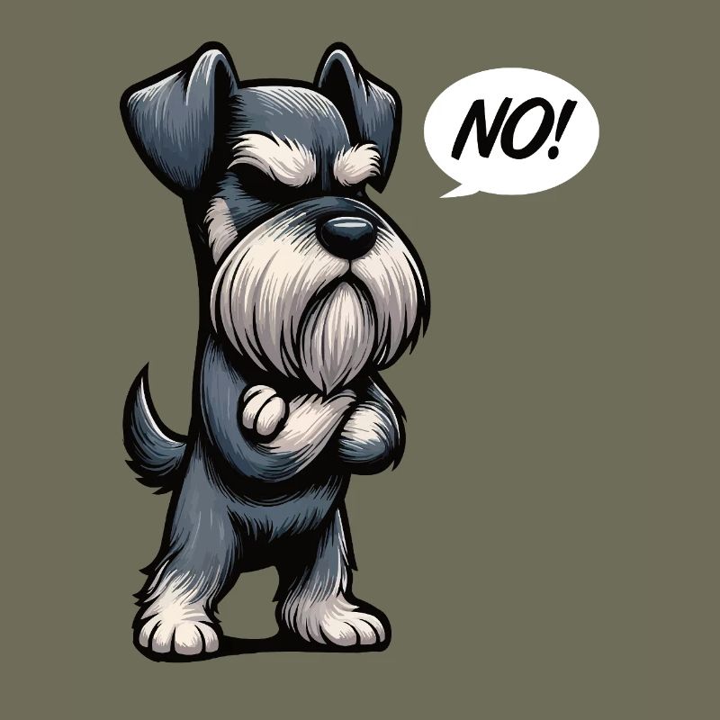 Pas de Schnauzer Schnauzer géant Propriétaire de Schnauzer