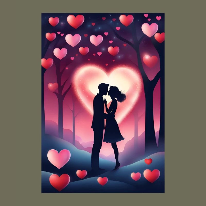Baiser de la Saint-Valentin