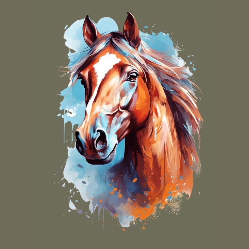 Conception du cheval Aqaurell