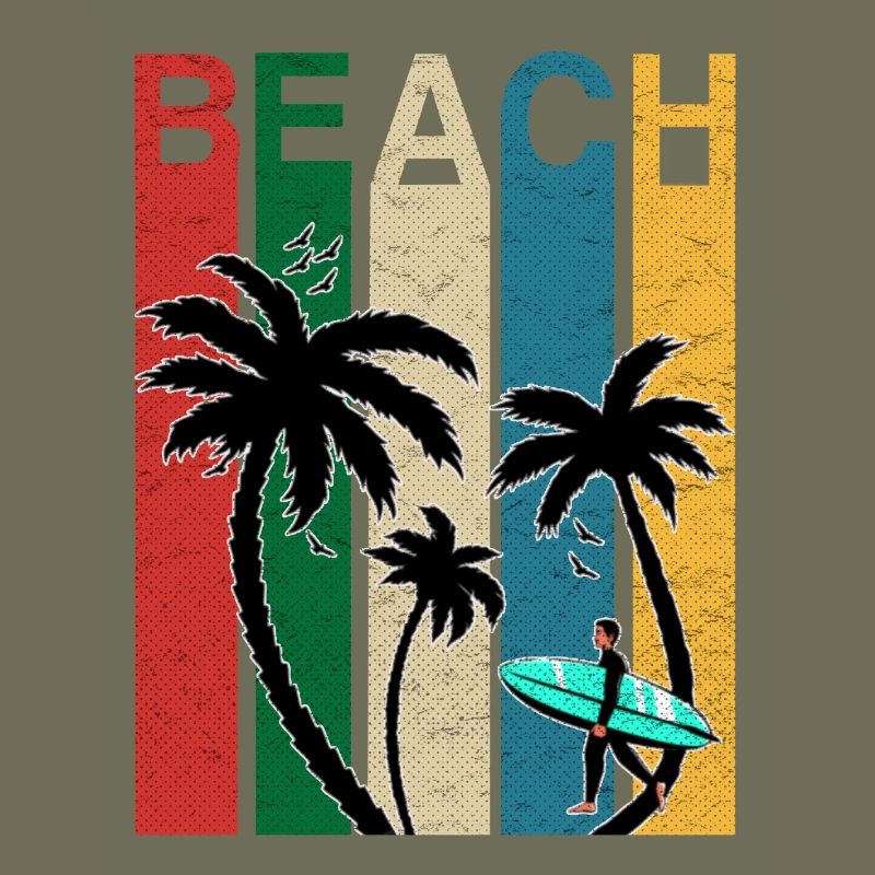 Colored Beach Fun