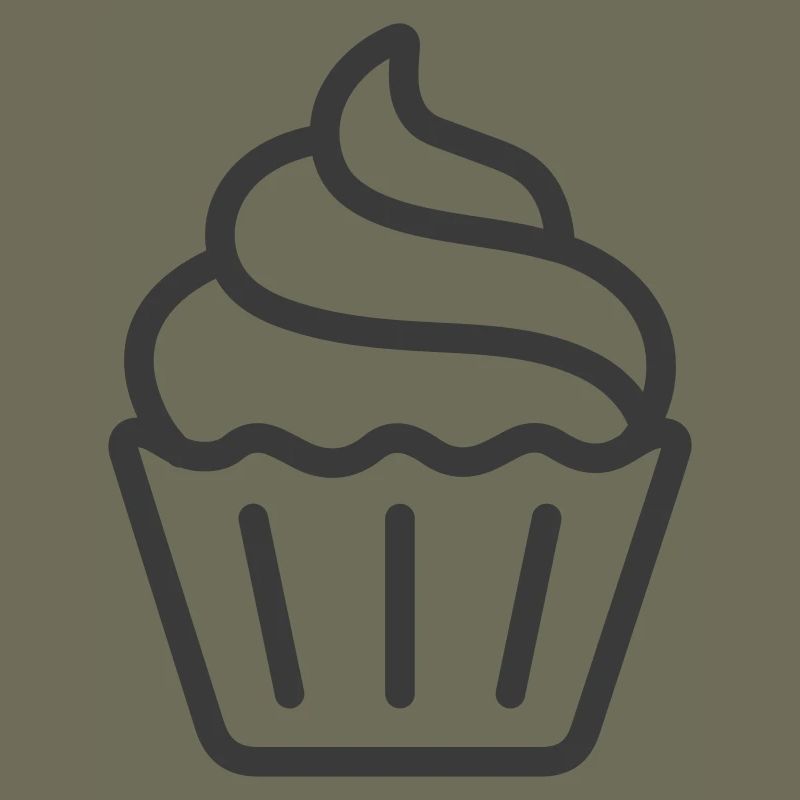 Cupcake Logo Icon Design