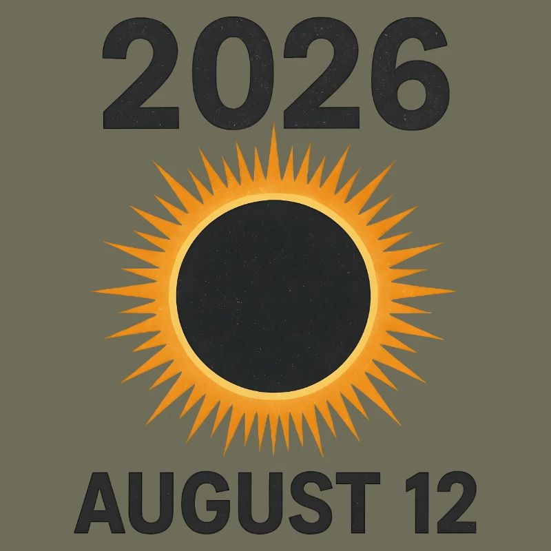 12 août 2026 - éclipse totale de Soleil