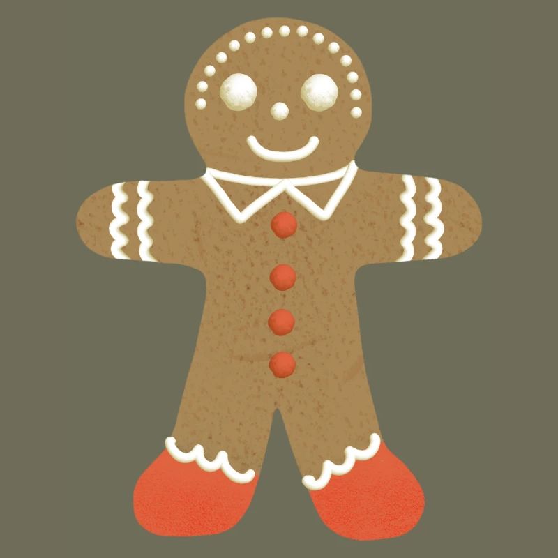 Gingerbread Man biscuit cookie 