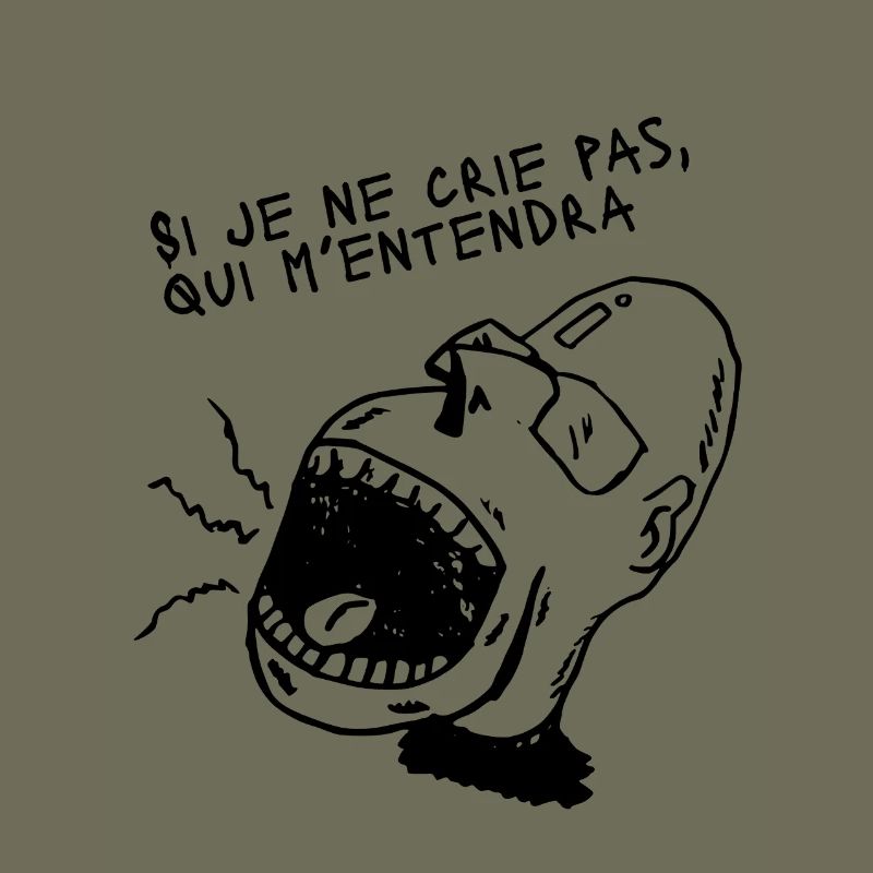 If I Don't Shout, Who Will Hear Me – Design Cri Exp