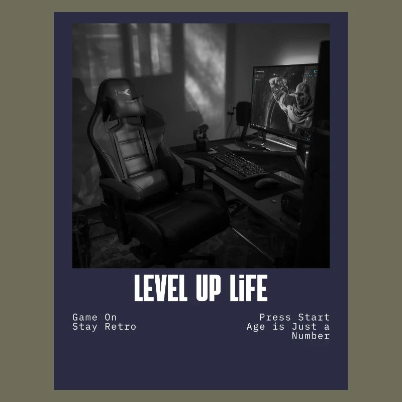 LevelUp Retro Gamer Tee