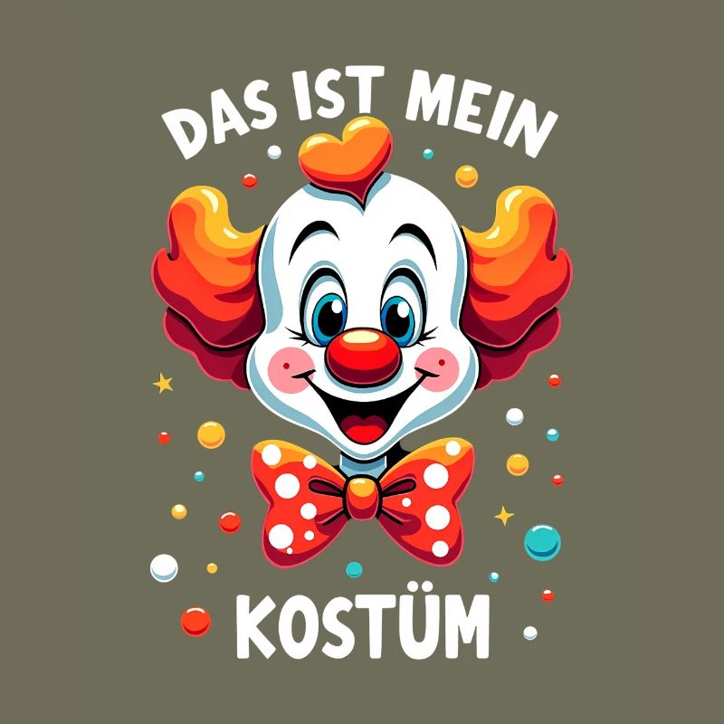 Déguisement de clown de carnaval Carnaval Carnaval