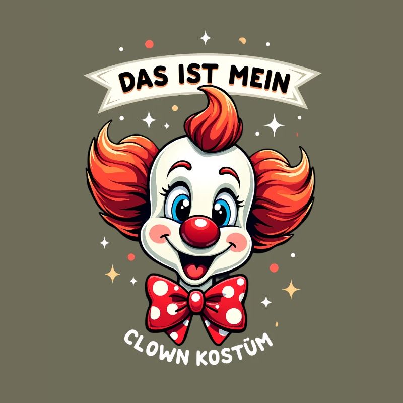 Déguisement de clown de carnaval Carnaval Carnaval