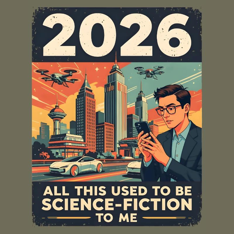 Das Jahr 2026 — klingt nach Science-Fiction, oder?