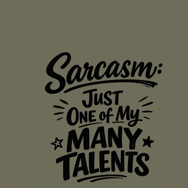 Sarcasm Saying Funny Statement