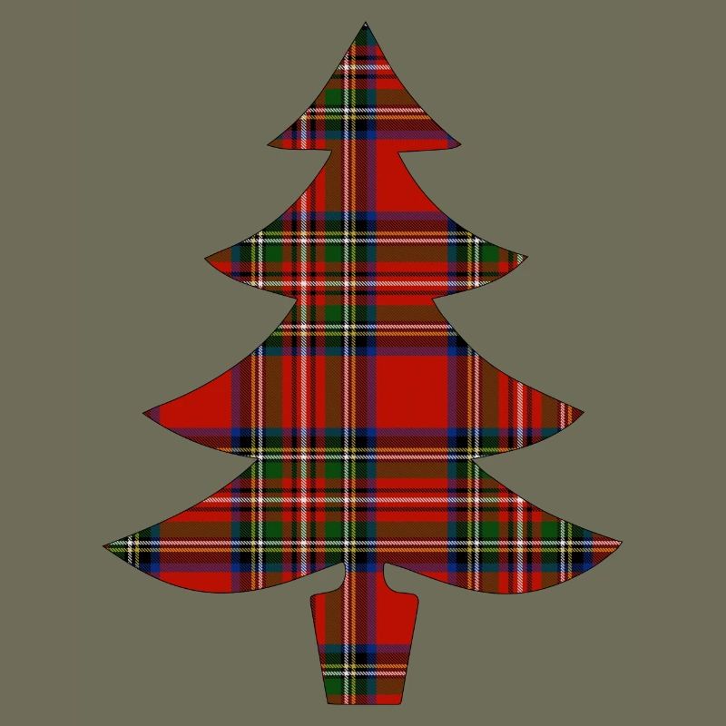 Tartan Christmas Tree