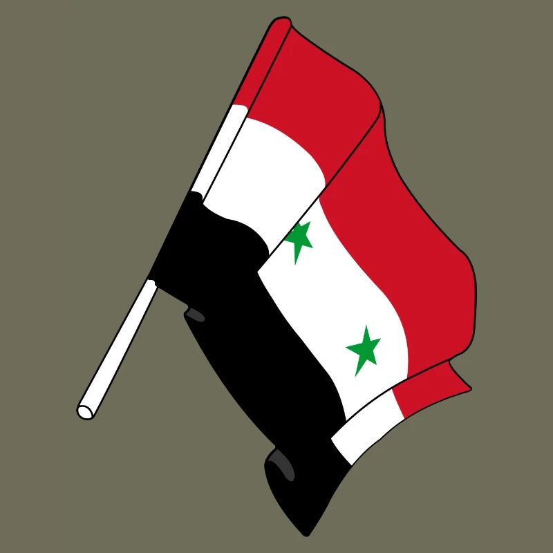 Drapeau de la Syrie
