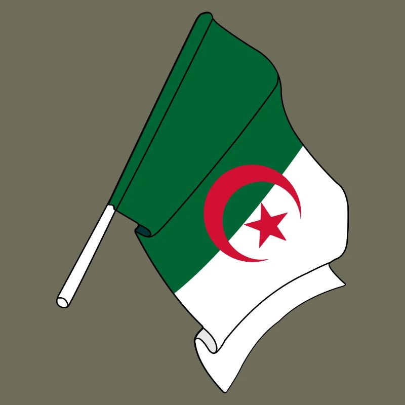 Flag Algeria