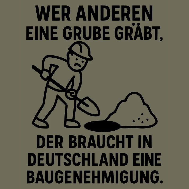 Digging a pit