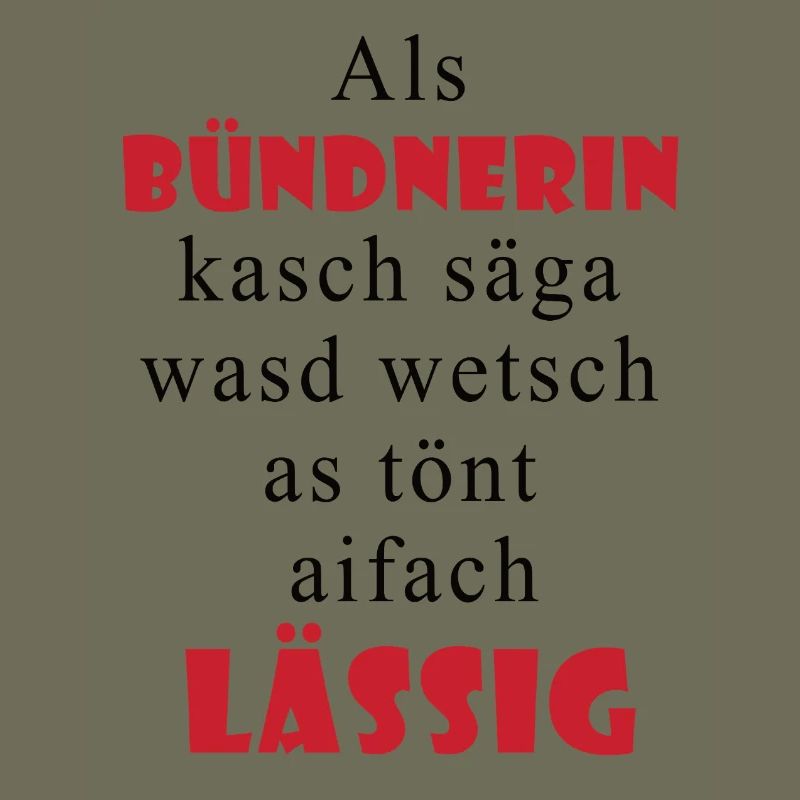 Graubünden casual saying