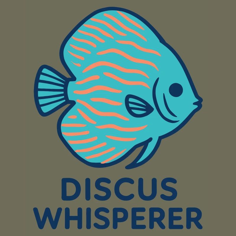 Passionate about Blue and Orange Discus Fish