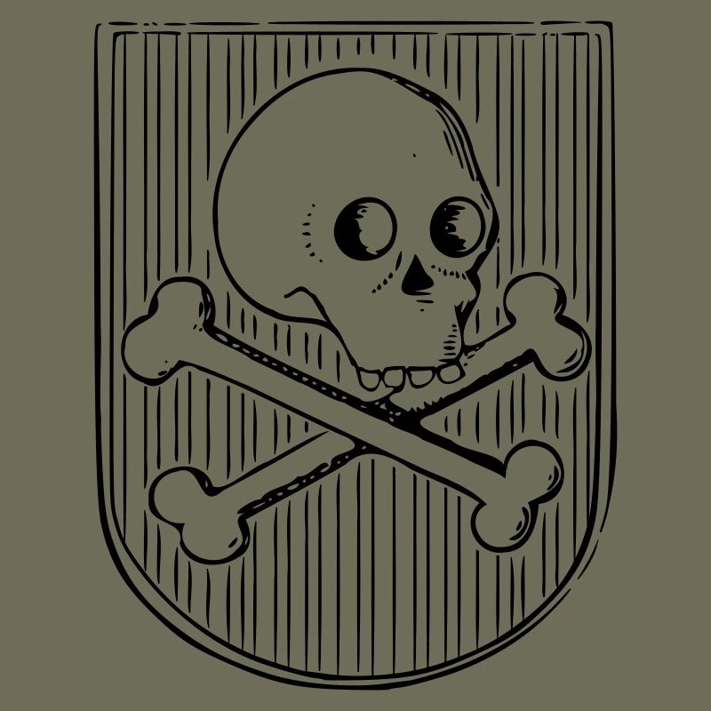 Schädel und Knochen