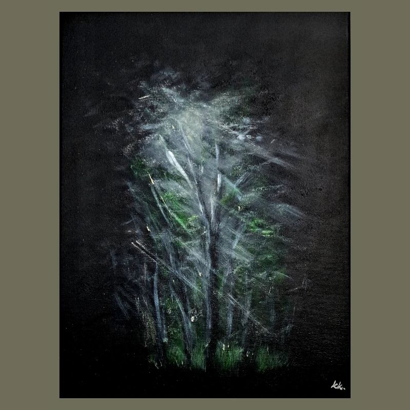 Mystical Forest Abstract