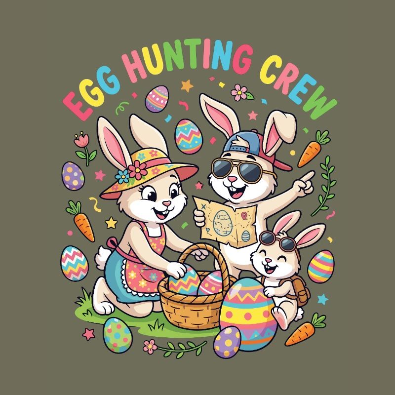 Hoster Bunny Family - Egg Collector