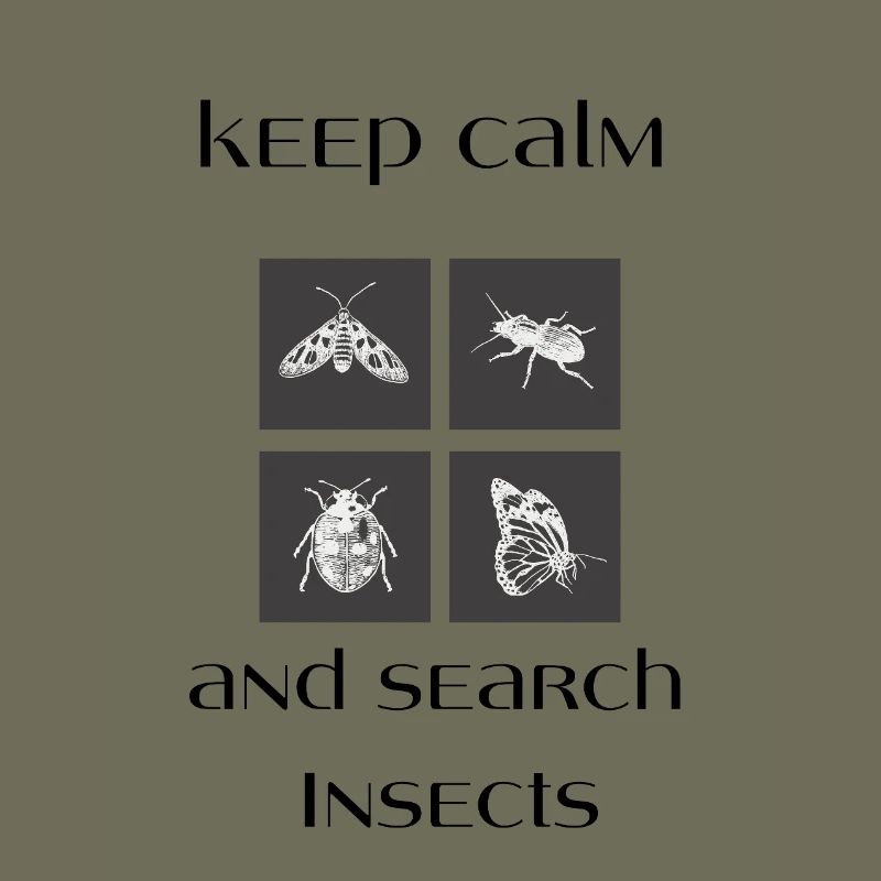 keep calm insects