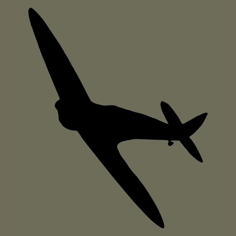 Spitfire-Silhouette