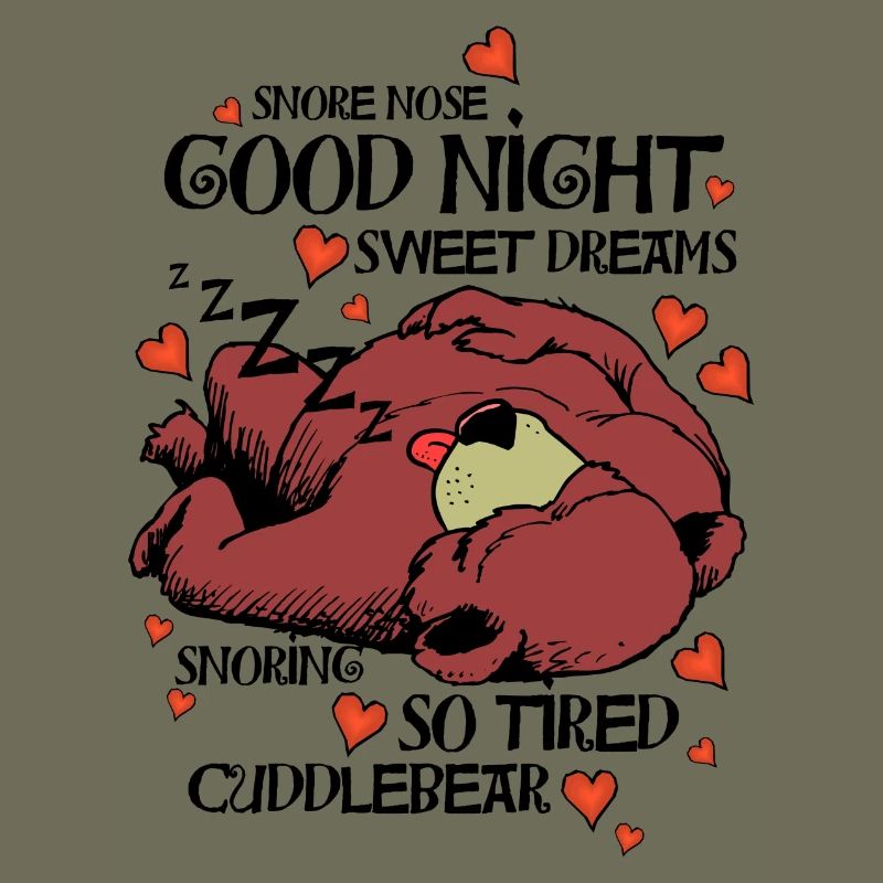 Cuddlebear Sleeping