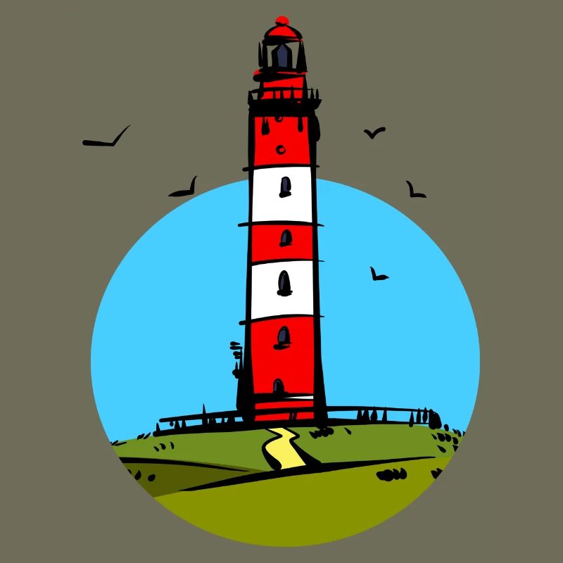 Leuchtturm Amrum Design