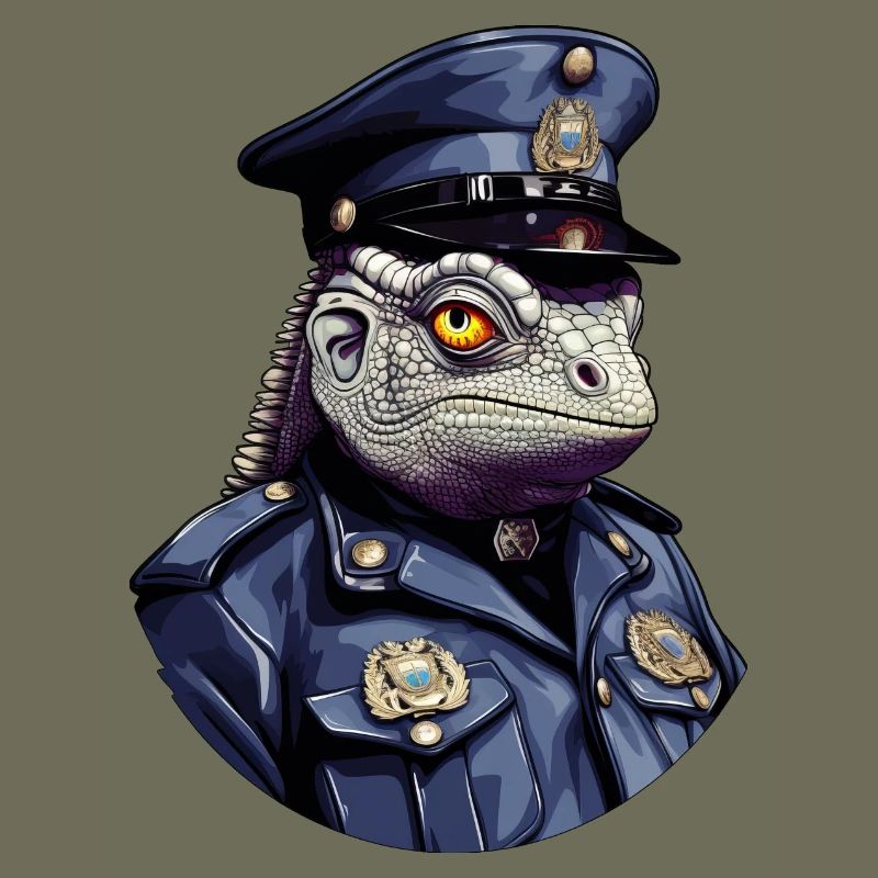 Chamäleon Polizei
