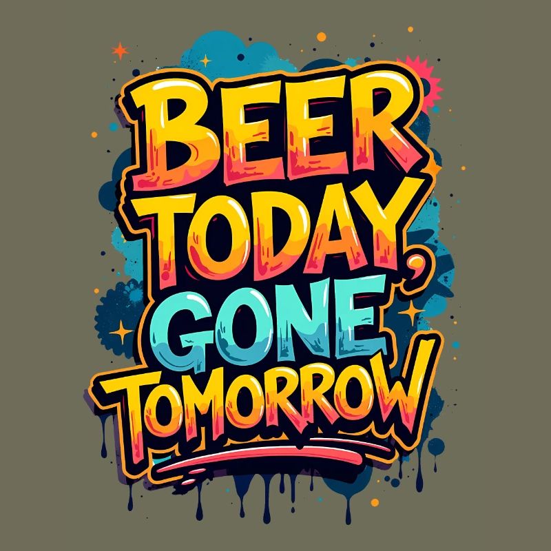 BIER HEUTE, MORGEN WEG