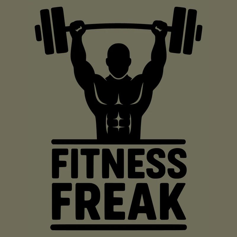 Fitness Freak Silhouette