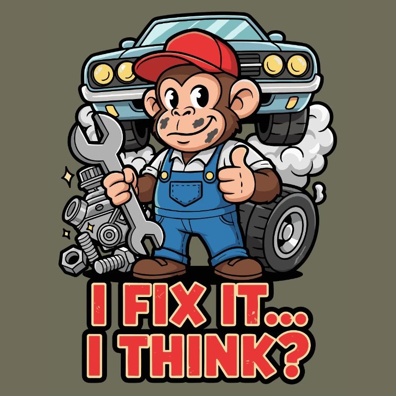 Monkey Mechanic – I Fix It
