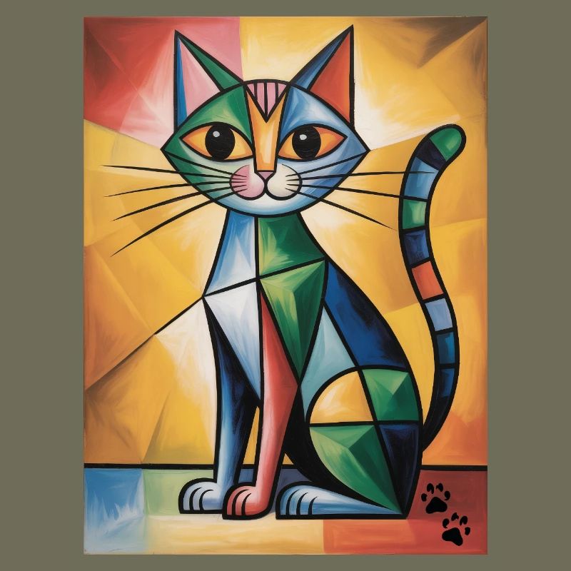 katze kubisch