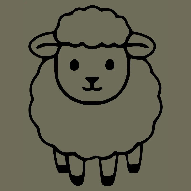 Schaf Schäfchen Lamm