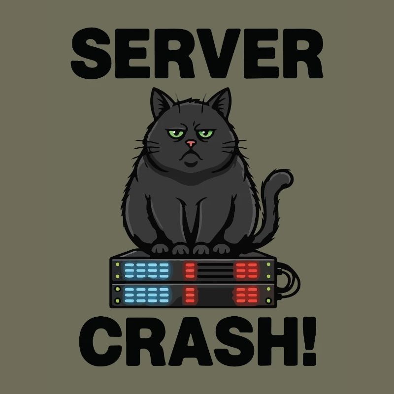 Serverabsturz Chat-Computer-Humor