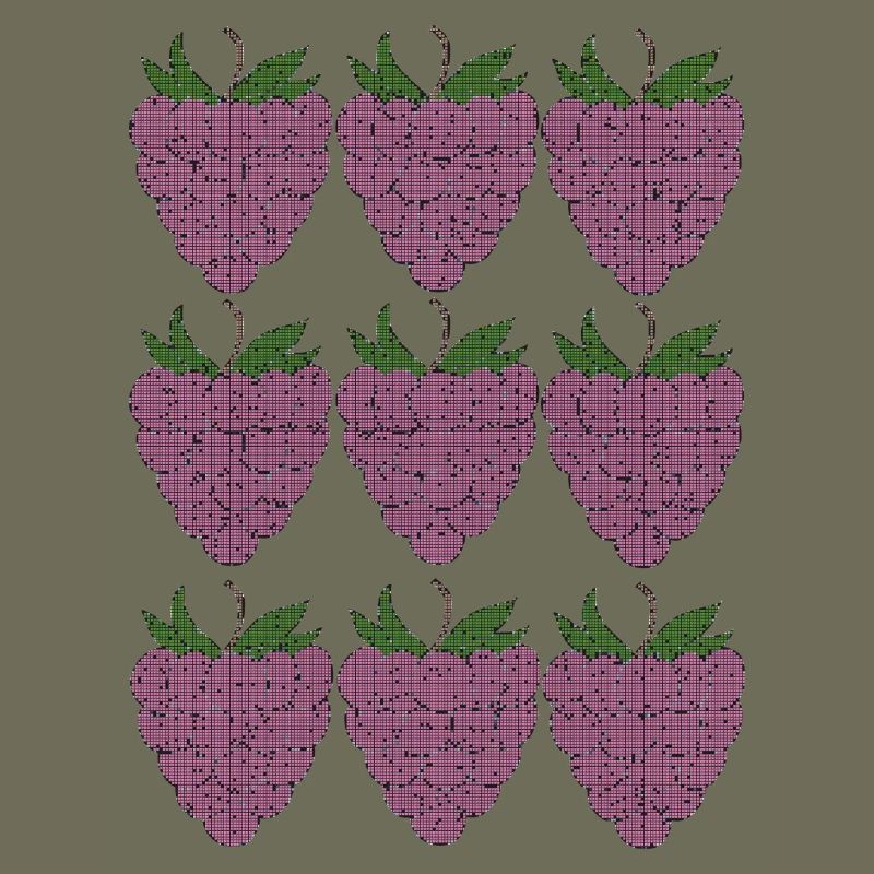 himbeer Muster Textile