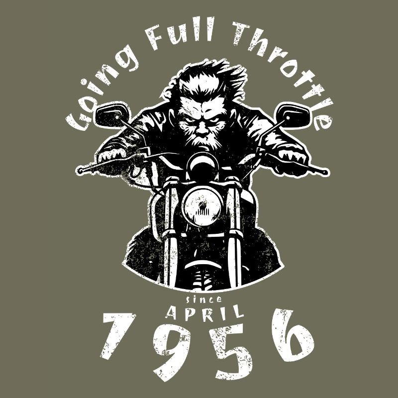 70. Geburtstag Going Full Throttle Since 04/1956