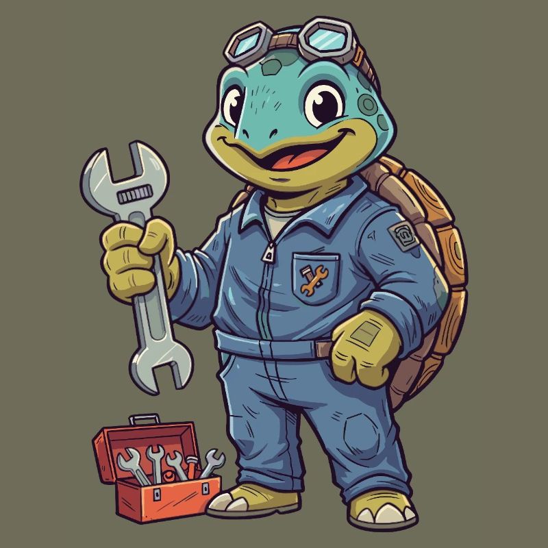 Turtle Mechanic Hero