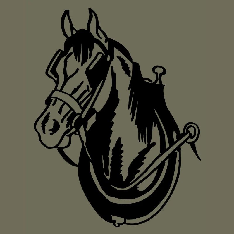 Cheval d'attelage
