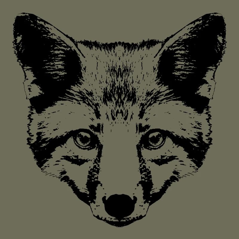 Fox Head Graphic