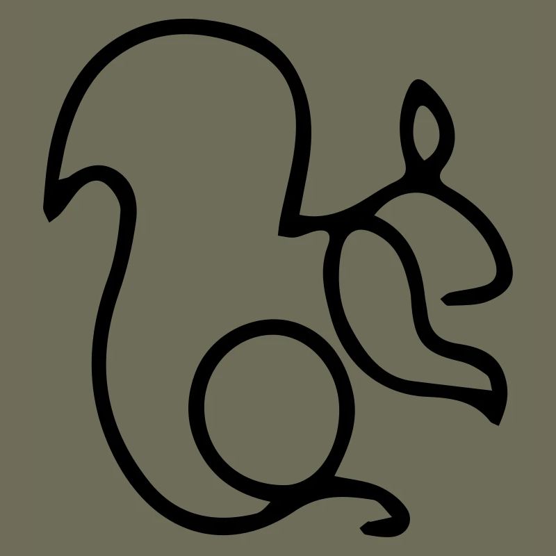 Oneline squirrel
