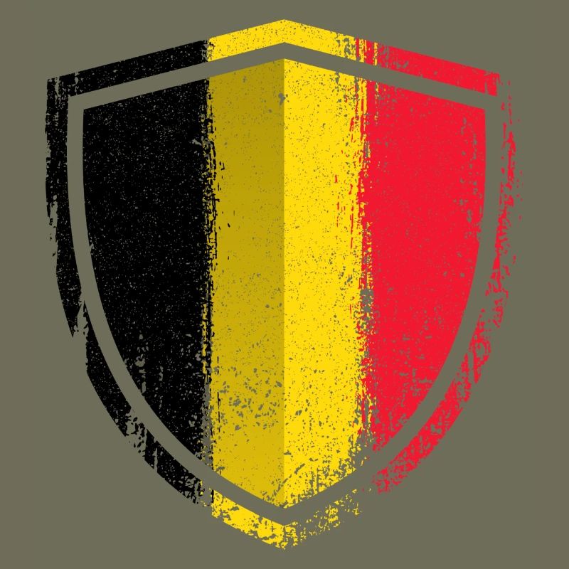 German Flag Shield Emblem