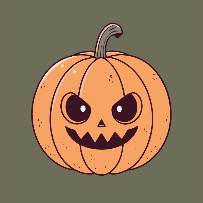 Scary Punk Pumpkin