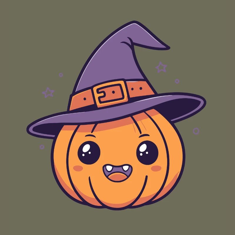 Happy Witch Pumpkin