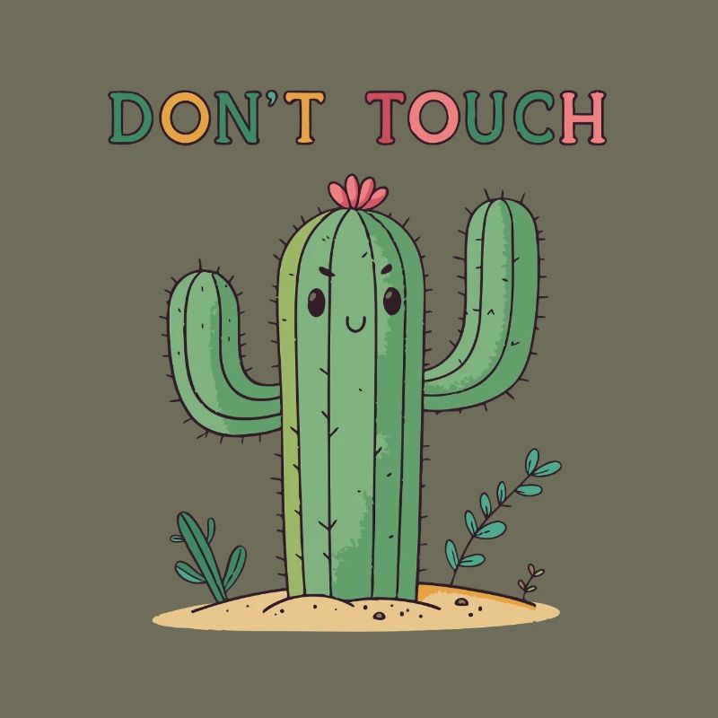 Cactus Rigolo Don’t Touch