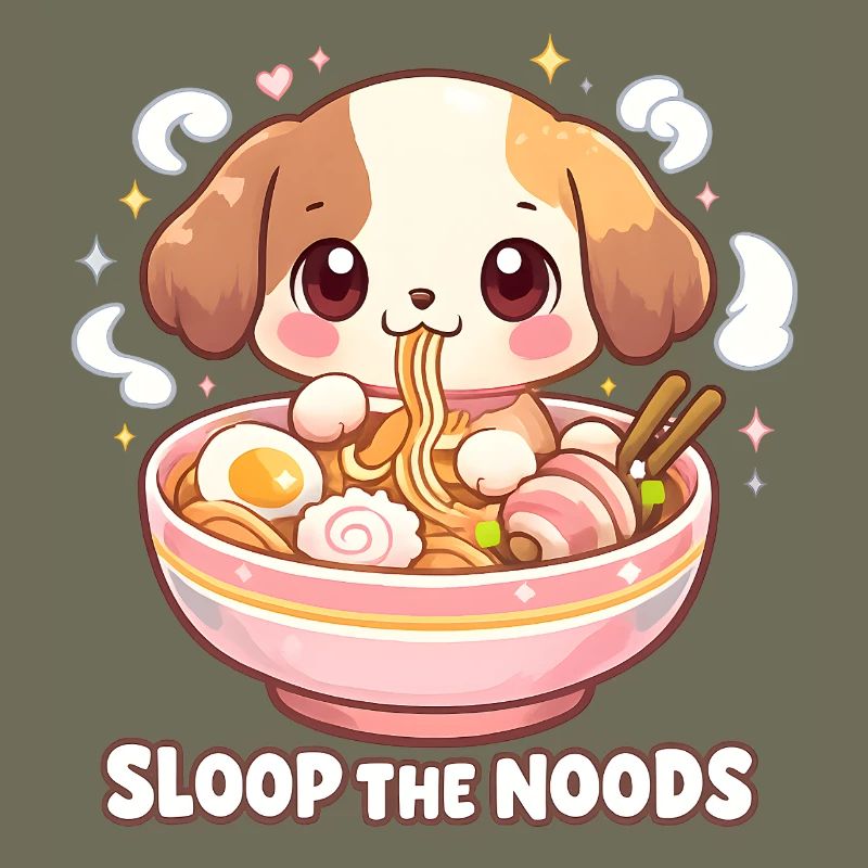 Cute Ramen Dog