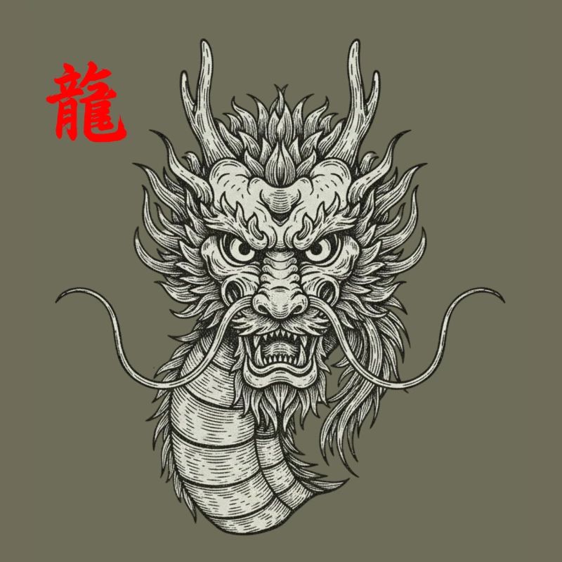 Drache Asiatisch