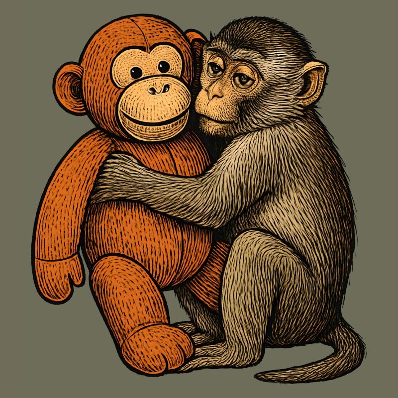 Monkey Hug: Monkey Friendship