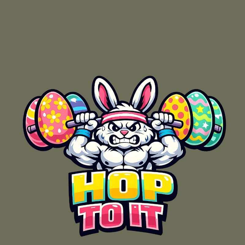 Muscles avec haltères Pumpernickel Easter Gym