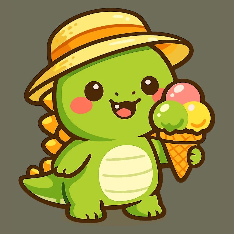 Kleiner Dino Eiscreme Abenteuer