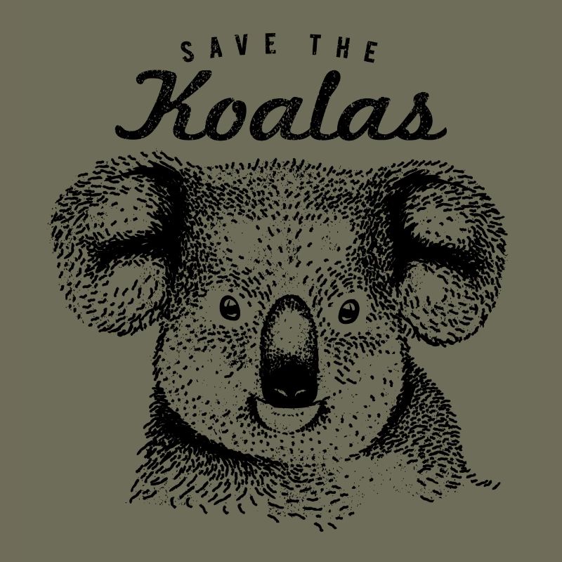 Save The Koalas Black