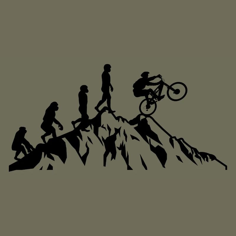 Évolution du VTT à vélo